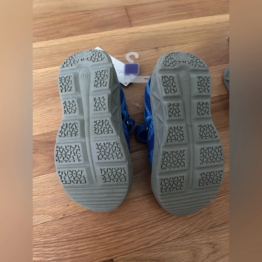 OshKosh B'gosh Blue Boys Toddler Shoes Sandals with Adjustable Straps